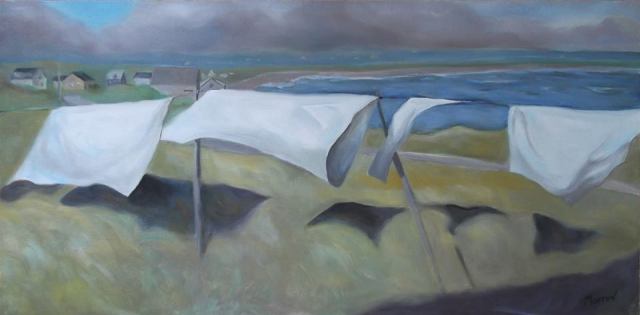 Dieter's.clothesline.painting.by.Jennie.Morrow